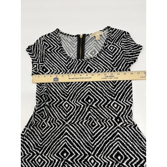 MICHAEL Michael Kors Dress Womens Medium Mini Babydoll Bohemian Stretch - Picture 4 of 6